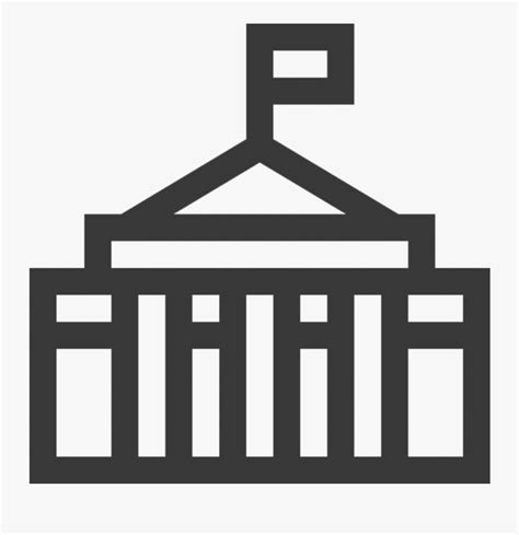 Image - Executive Branch House Icon , Free Transparent Clipart - ClipartKey