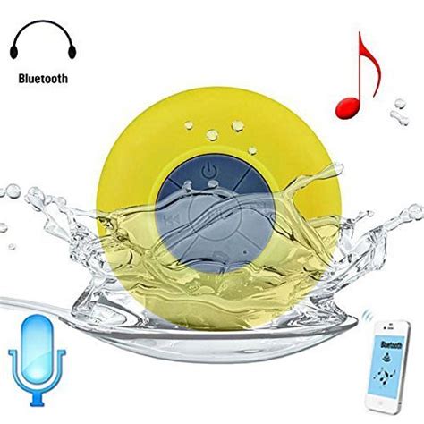 DMG Wireless Waterproof Bluetooth Shower Speaker Hands Free ...