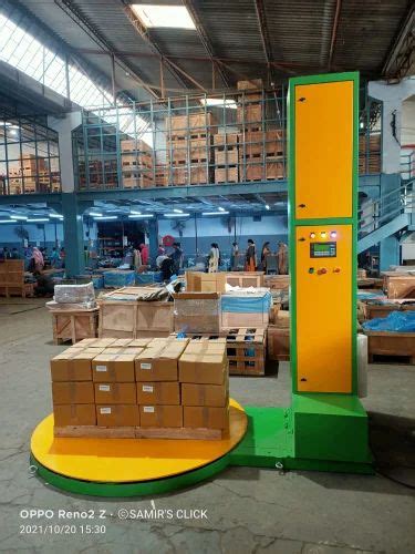 Automatic Pallet Wrapping Machine - Pallet Stretch Wrapping Machine ...