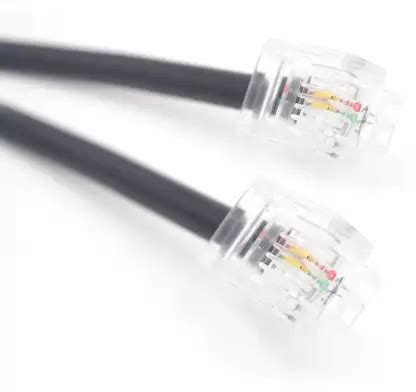 Telephone Line Cord Rj11 Plug to RJ11 Plug - 1m - Tech Point