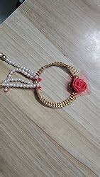 Buy Urvi Creations Set Of 3 Exclusive Bhaiya Bhabhi Rakhi Set Lumba ...