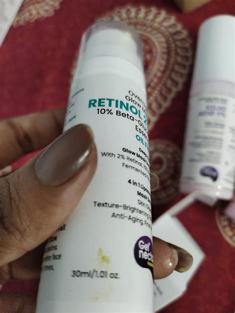 Buy Get Nectar Happiness Overnight Glow Mask Night Serum 2% Retinol ...