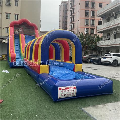 Inflatable Slip N Slide Inflatable Water Slide Large Outdoor Waterslid ...