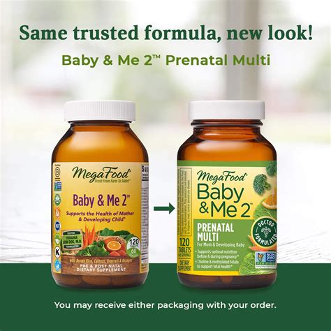 Baby and Me 2 Natural pregnancy vitamins (herbal free) - Photobus ...