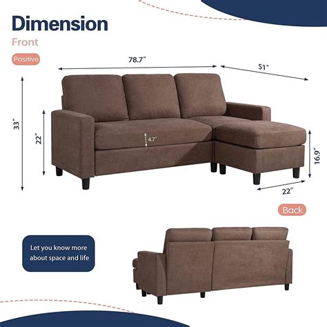 Buy Wooden Twist Cosy L-Shaped Sectional 3 Seater Sofa Set With Ottoman ...