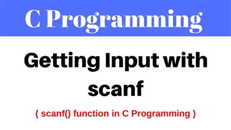 Image result for Scanf Tutorial