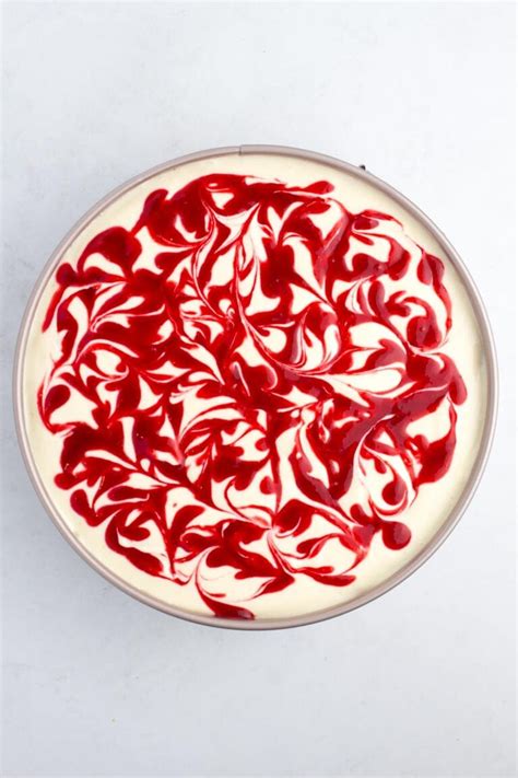 Image result for Raspberry Cheesecake in Spring Pan Recipe