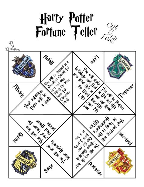 Printable Harry Potter Activities - Printable Free Templates