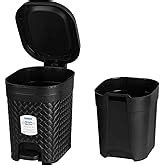 KOLORR Magnum Plastic Pedal Dustbin Medium Size Trash Can Garbage Waste ...