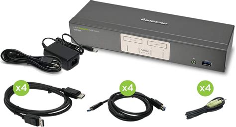 IOGEAR 4-Port 4K UHD DisplayPort KVMP Switch with India | Ubuy