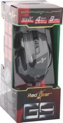 (Open Box) DRAGON WAR ELE-G9 Dragon war Thor Wired Gaming Mouse – FABGIZMOZ