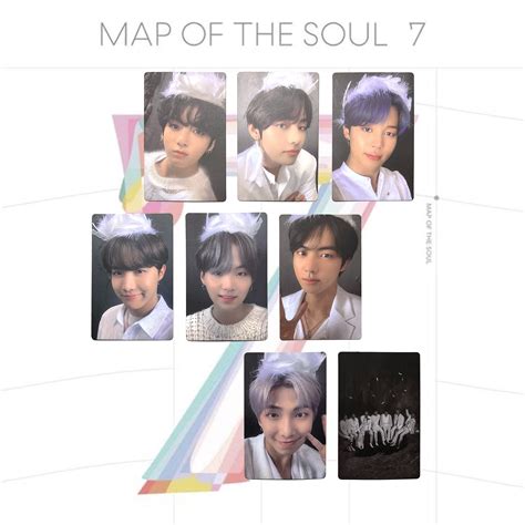 Map Of The Soul 7 Photocard Template
