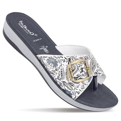 Buy Women's Daily Wear Sandal - WE2361 Moon Blue Online – Walkaroo Footwear