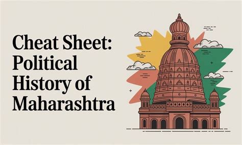 Cheat Sheet Political History of Maharashtra - Maharashtra State PSC (MPSC)