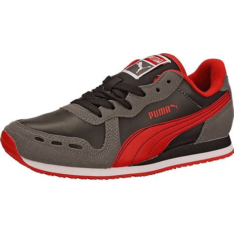 Buy Puma Unisex Cabana Racer SL Jr Grey, Red and Black Clogs and Mules ...