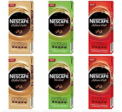 Nescafe Ready to Drink Pack, 180ml Each (Pack of 6) : Amazon.in ...