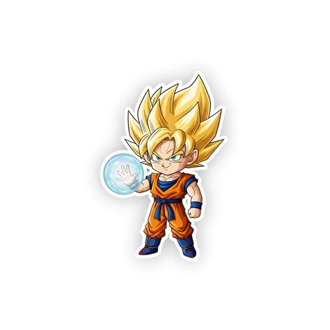 Super Saiyan Goku Sticker | Stickerfever.in
