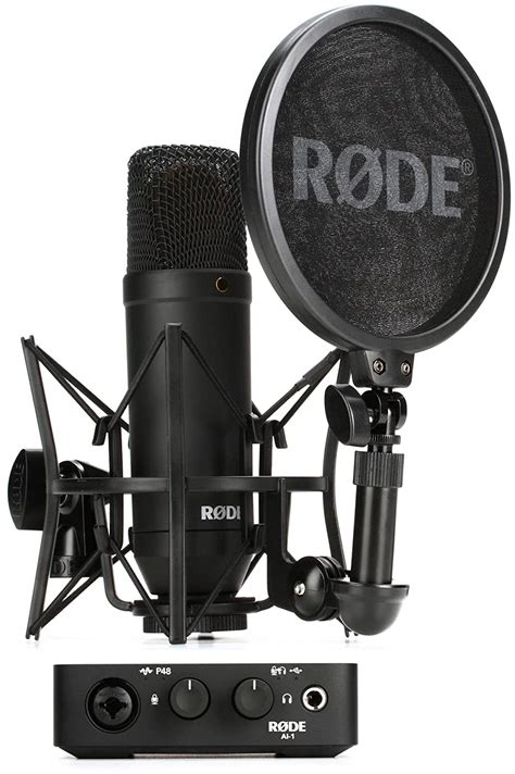 Rode NT1-Ai-1 Condenser Microphone Complete Studio Kit – simplyshopping.in