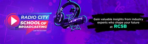 Get Radio & Media Training at Radio City School of Broadcasting