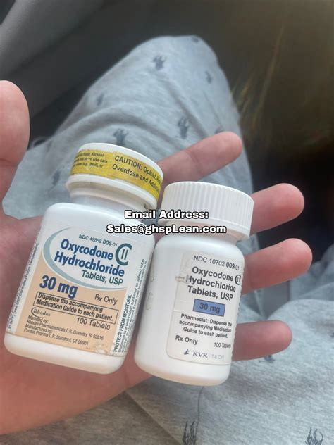 Oxycodone Hydrochloride 30mg - ghsplean