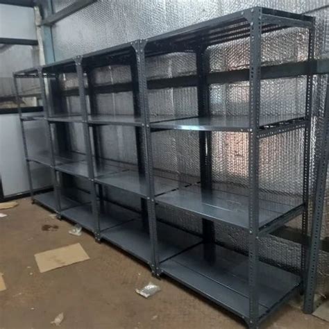 Slotted Angle Racks - Plastic Bins Metal Rack Single or Double Sided ...