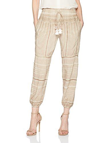 Buy Young, Fabulous & Broke Women's Lacey Pant, Ginger/OW, M at Amazon.in