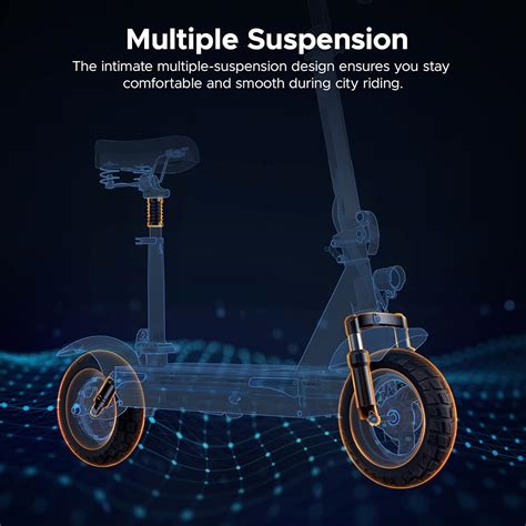 Buy ENGWE Electric Scooter for Adults, 500W Motor (Max 700W), 48V 15 ...
