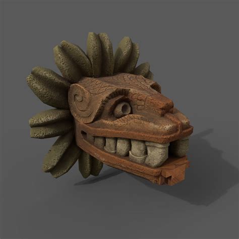 Quetzalcoatl - 3D Model by DeMelk