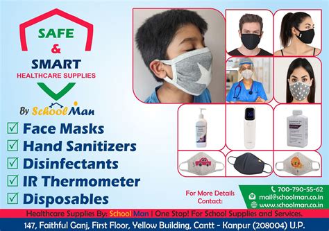 Healthcare - Face Maks, Sanitizers, IR Thermometer, Disinfectent and ...