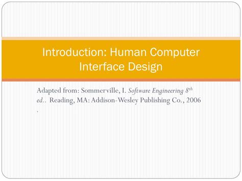 Image result for Human-Computer Interface PPT