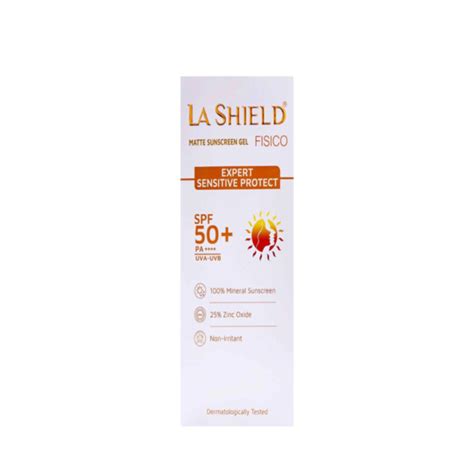 La Shield Fisico Matte SPF 50 Sunscreen Gel, 50gm – Dermatics.in