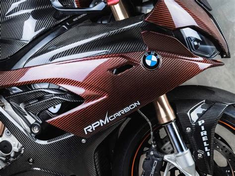 RPM Carbon Fiber Dash Board Upper Side Fairings for BMW S1000RR ...