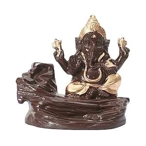 Samsiddhi Ganpati Smoke Fountain Aromatic Fountain Lord Golden Ganesh ...