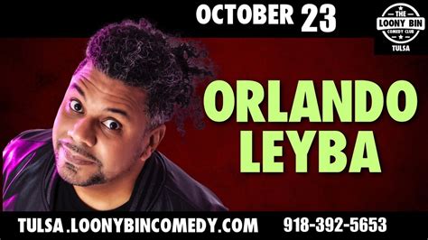 Orlando Leyba at the Loony Bin, The Loony Bin Comedy Club - Tulsa, 23 ...