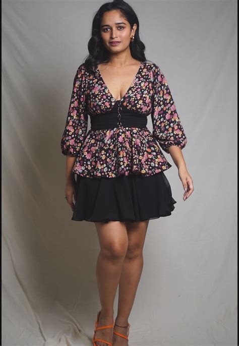 Floral Bali Corset Dress – Monsoon Bloom-Inspired Look – Label Nobo