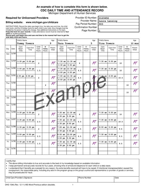 2011-2026 Form MI DHS-1546 - Blank Fillable Template | Fill Out, Print ...