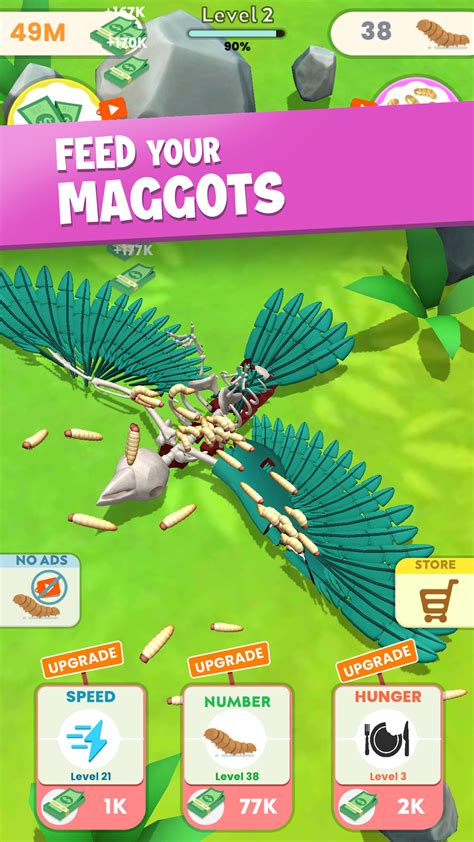 Idle Maggots - Simulator Game для iPhone — Скачать