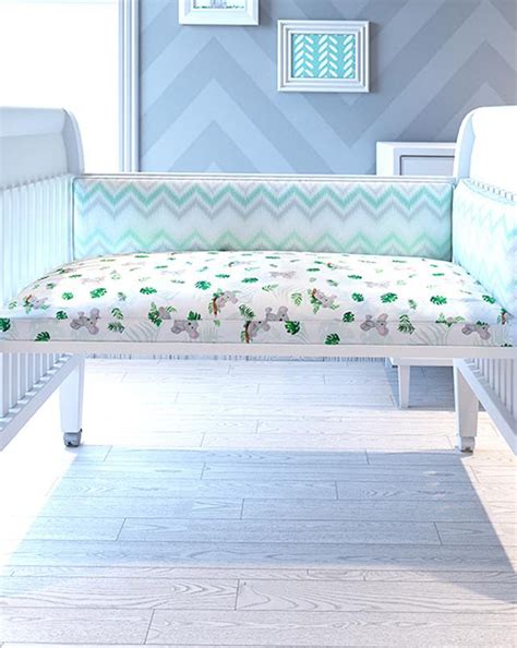 Buy Fancy Fluff Organic Cot Half Bumper - Koala Online at Best Price ...