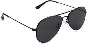 Buy Hrinkar Aviator Sunglasses Black For Men Online @ Best Prices in ...