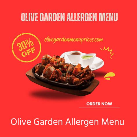 Olive Garden Allergen Menu Update 2026