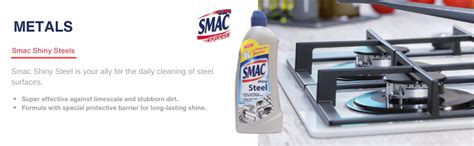 SMAC Shiny Steel Cleaner and Polisher 500ml : Amazon.in: Health ...