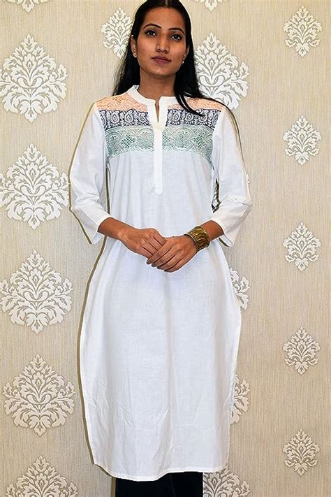 White kurta for independence/ Republic Day – Jaipur Hand Block
