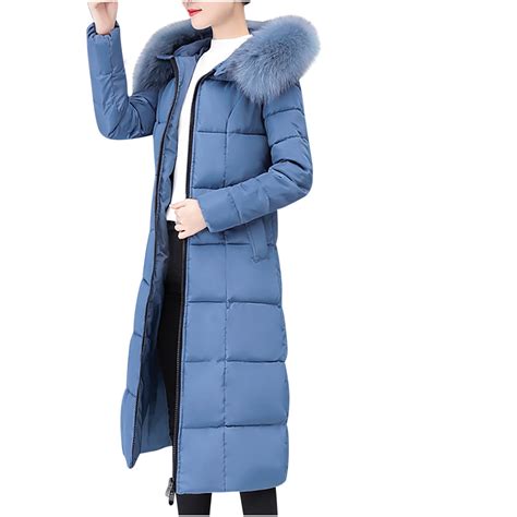 LYXSSBYX Women's Winter Down Coat, Long Sleeves, Comfortable Loose Tops ...