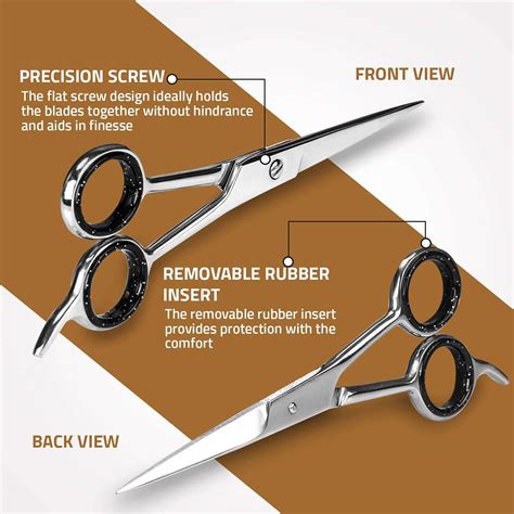Barber Shears Trimming Haircut Scissors - Thinning Shears - Thinning ...