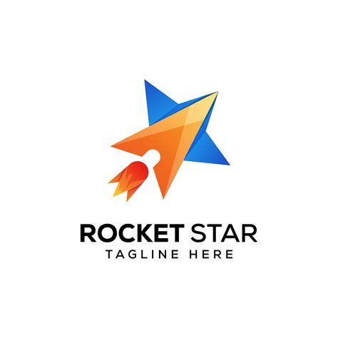 rocket star logo premium vector 8213751 Vector Art at Vecteezy