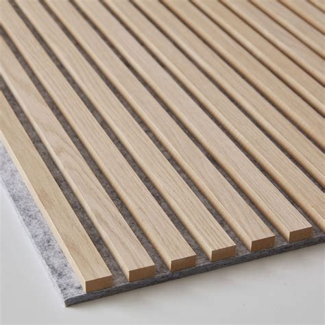 Acoustic Slat Wood Panels | Wooden Slat Felt Wall Panels
