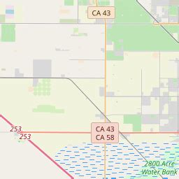 Bakersfield (CA), United States Zip Codes