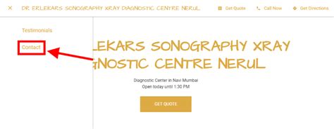 Steps to book lab visit appointment from Dr Erlekars Sonography Xray ...