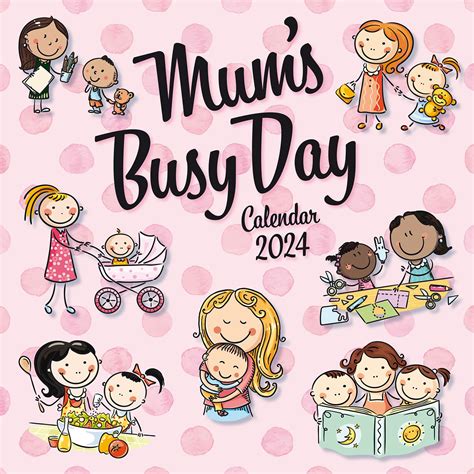 Buy TGSC | Mum's Busy Day Wall 2024 | 16 Months | Monthly 2023 & 2024 ...