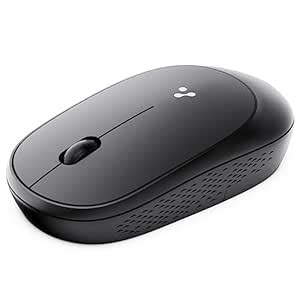 Ambrane SliQ Wireless Optical Mouse with 2.4GHz, USB Nano Dongle, 3 ...